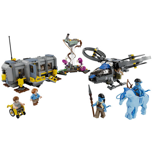 Lego Avatar Montañas Flotantes: Sector 26 y Samson de la RDA