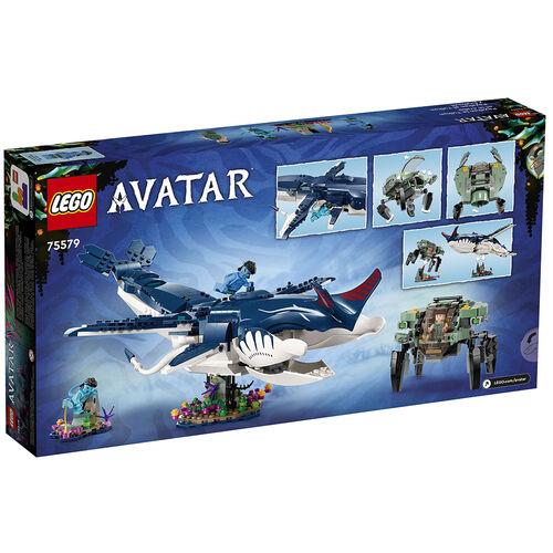 Lego Avatar Payakan el Tulkun y Crabsuit