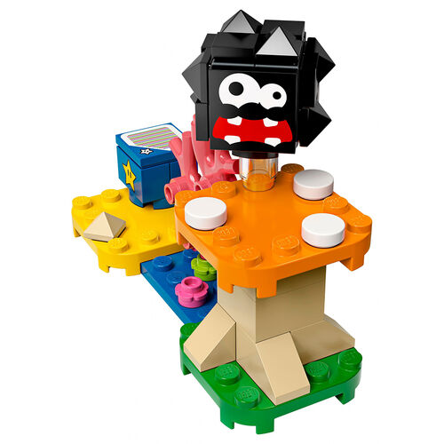 Lego Super Mario Set de Expansión: Fuzzy y Plataforma Champiñón