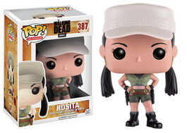 FK11067 The Walking Dead POP! Television Vinyl Figura Rosita 9 cm