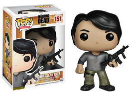 FUNKO POP! THE WALKING DEAD - PRISON GLENN RHEE, REF:4241 Nº151 (Unidad Única - No admite devolución, ver fotos reales del producto)