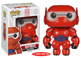 FK4664 Big Hero 6 POP! Movie Vinyl Figura Baymax - 15 cm