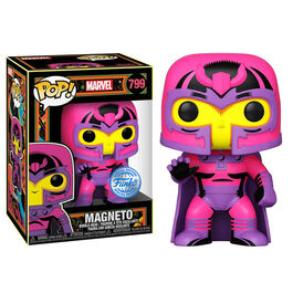 FUNKO POP! MARVEL: BLACK LIGHT - MAGNETO EXCLUSIVO