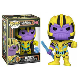 FUNKO POP! MARVEL: BLACKLIGHT - THANOS EXCLUSIVO