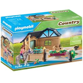 PLAYMOBIL - EXTENSIÓN DEL ESTABLO DE CABALLOS