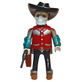 Playmobil Vaquero Esqueleto - Sobre Sorpresa Serie 23 Niños