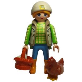 Playmobil Granjera - Sobre Sorpresa Serie 23 Niñas