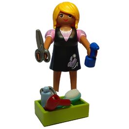 Playmobil Hairdresser - Figures Girls Serie 23