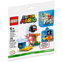 Lego Super Mario Set de Expansión: Fuzzy y Plataforma Champiñón