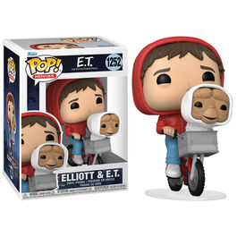 Funko Pop! E.T., El Extraterrestre - Elliot con E.T. en la Cesta de la Bici