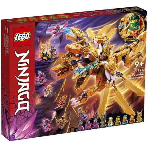 Lego Ninjago Lloyd's Golden Ultra Dragon