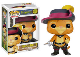 FK5547 Figura Shrek Pop! movies Gato con botas