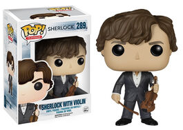 FK6051 Sherlock Pop! Television - Figura Sherlock Holmes con violin