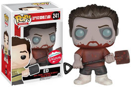 FK6132 Shaun of the Dead Pop! Movies - figura Ed Zombie - Exclusivo