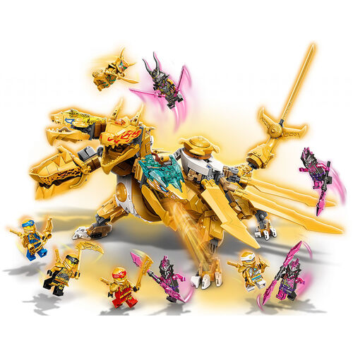 Lego Ninjago Lloyd's Golden Ultra Dragon