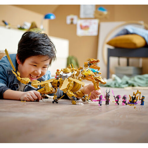 Lego Ninjago Lloyd's Golden Ultra Dragon