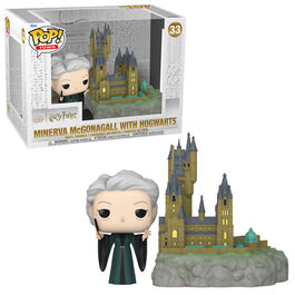FUNKO POP! TOWN HARRY POTTER - MINERVA MCGONAGALL CON HOGWARTS
