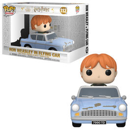 Funko Pop! Rides: Harry Potter CoS 40th - Ron Weasley en el Coche Volador