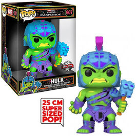 Funko Pop! Thor: Ragnarok - Hulk Gladiador 25cm (Black Light) Exclusivo