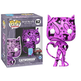 Funko Pop! Batman Vuelve - Catwoman Artístico Exclusivo + Caja Protectora