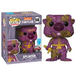 FUNKO POP! LAS TORTUGAS NINJA MUTANTES ADOLESCENTES 2 - SPLINTER ARTÍSTICO + CAJA PROTECTORA
