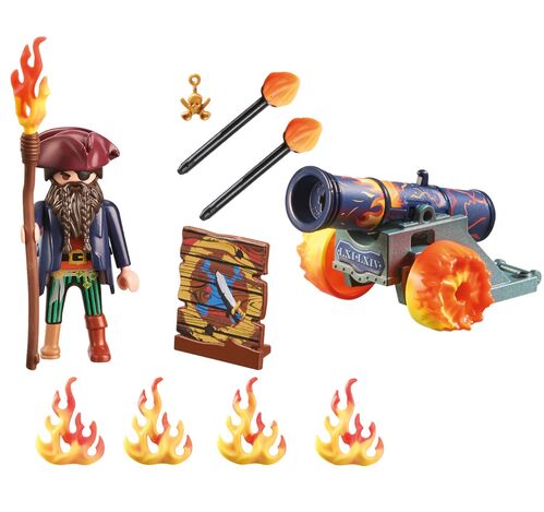 Playmobil Pirata con Cañón