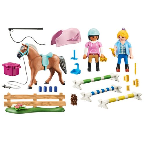 PLAYMOBIL - CLASE DE EQUITACIÓN