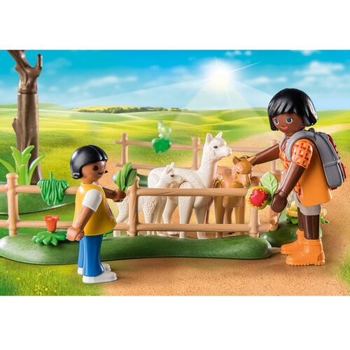 PLAYMOBIL - PASEO CON ALPACA