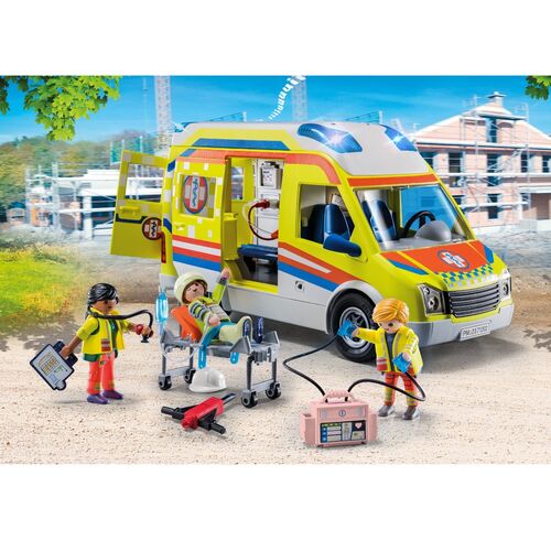 Playmobil Ambulancia con luz y sonido