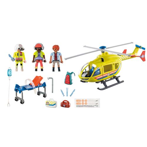 PLAYMOBIL - HELICÓPTERO DE RESCATE