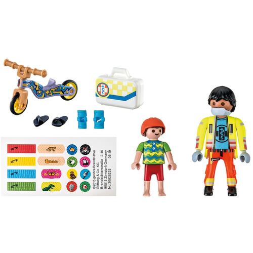 Playmobil Paramédico con paciente