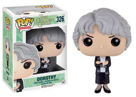 FK9119 Las chicas de oro POP! Television Vinyl Figura Dorothy 9 cm
