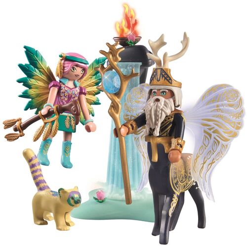 PLAYMOBIL - AYUMA: ABJATUS CON KNIGHT FAIRY HILDI