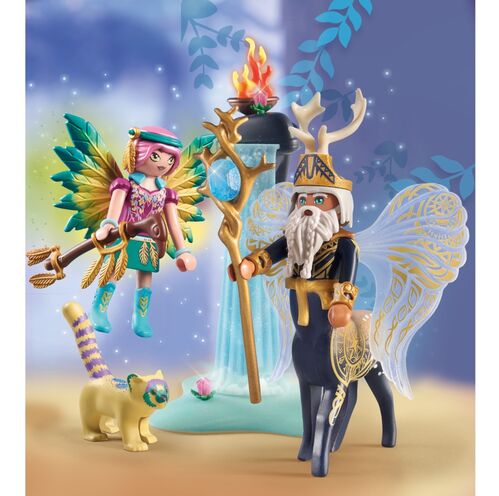 PLAYMOBIL - AYUMA: ABJATUS CON KNIGHT FAIRY HILDI