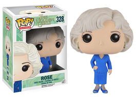 FK9121 Las chicas de oro POP! Television Vinyl Figura Rose 9 cm