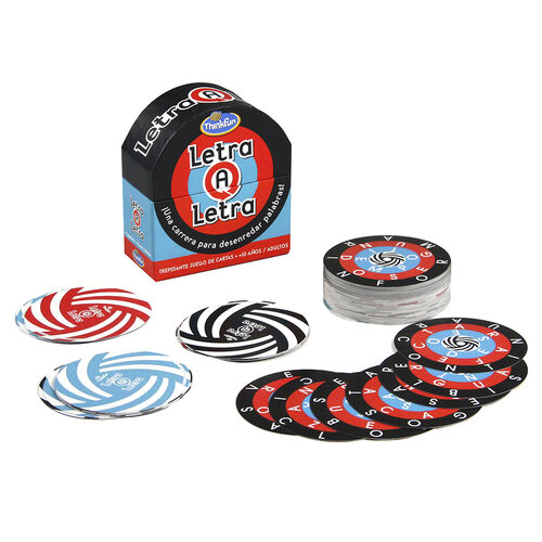 ThinkFun Juego de Cartas - Letra a Letra
