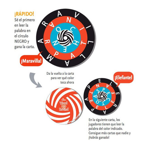 ThinkFun Juego de Cartas - Letra a Letra