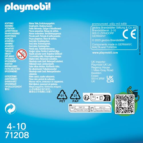 PLAYMOBIL - DUO PACK PRINCESA Y PRÍNCIPE DE HIELO