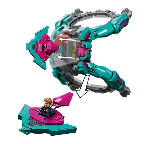 Lego Marvel Guardianes de la Galaxia - Nave de los Nuevos Guardianes