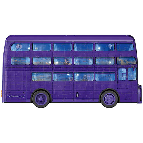 Ravensburger Puzle 3D Autobús Noctámbulo 216 Piezas - portalápices