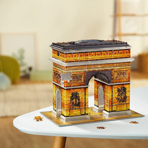 Ravensburger Puzle 3D Arco del Triunfo de Noche 216 Piezas