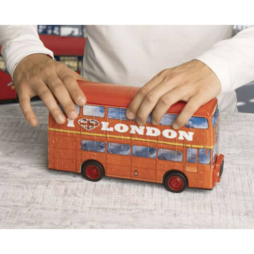 RAVENSBURGER - PUZLE 3D AUTOBÚS DE LONDRES 216 PIEZAS