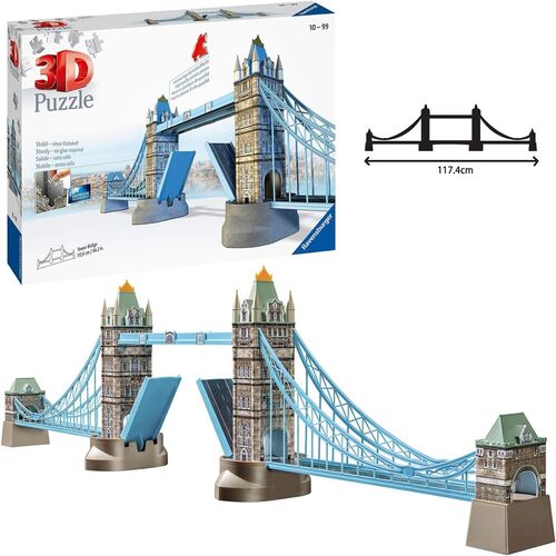 Ravensburger Puzle 3D Puente de la Torre 216 Piezas