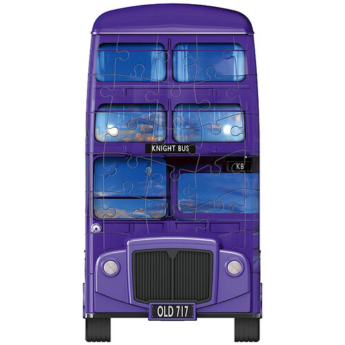 Ravensburger Puzle 3D Autobús Noctámbulo 216 Piezas - portalápices