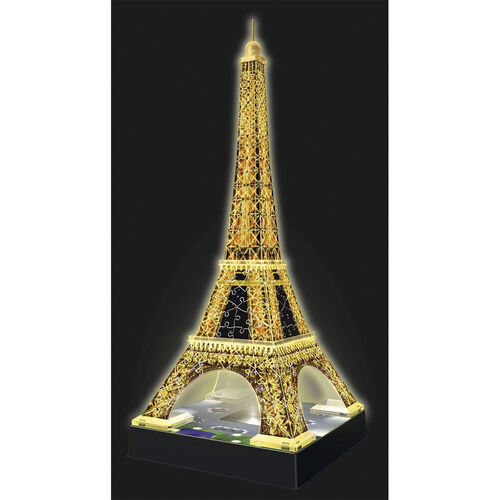Ravensburger Puzle 3D Torre Eiffel de Noche 216 Piezas