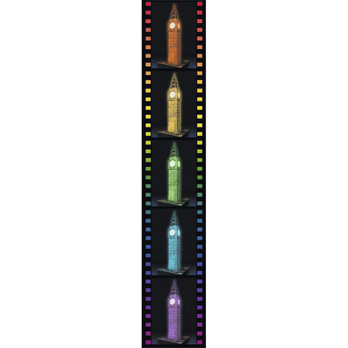 RAVENSBURGER PUZLE 3D BIG BEN DE NOCHE 216 PIEZAS