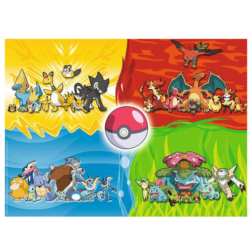 RAVENSBURGER - PUZLE POKÉMON 150 PIEZAS XXL