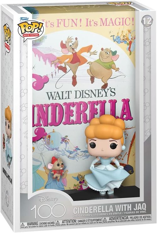 FUNKO POP! MOVIE POSTERS DISNEY 100 ANIVERSARIO - LA CENICIENTA
