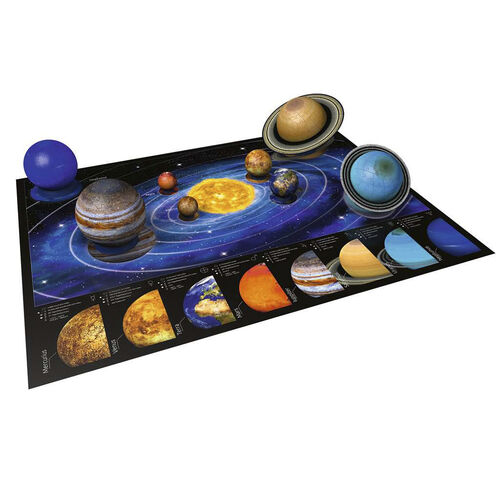 RAVENSBURGER PUZLE 3D - SISTEMA PLANETARIO 522 PIEZAS