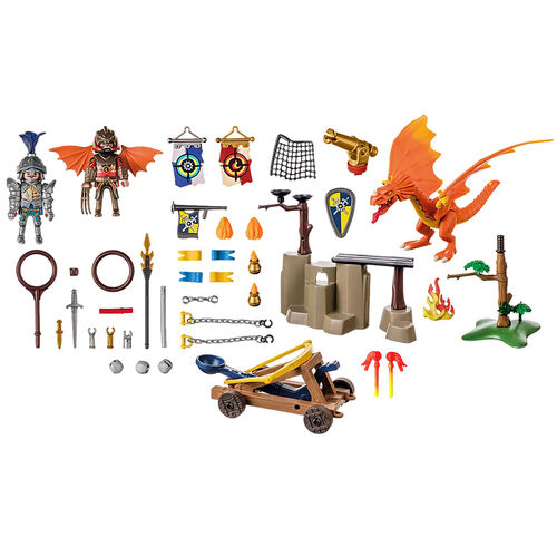PLAYMOBIL - NOVELMORE VS BURNHAM RAIDERS: ZONA DE BATALLA